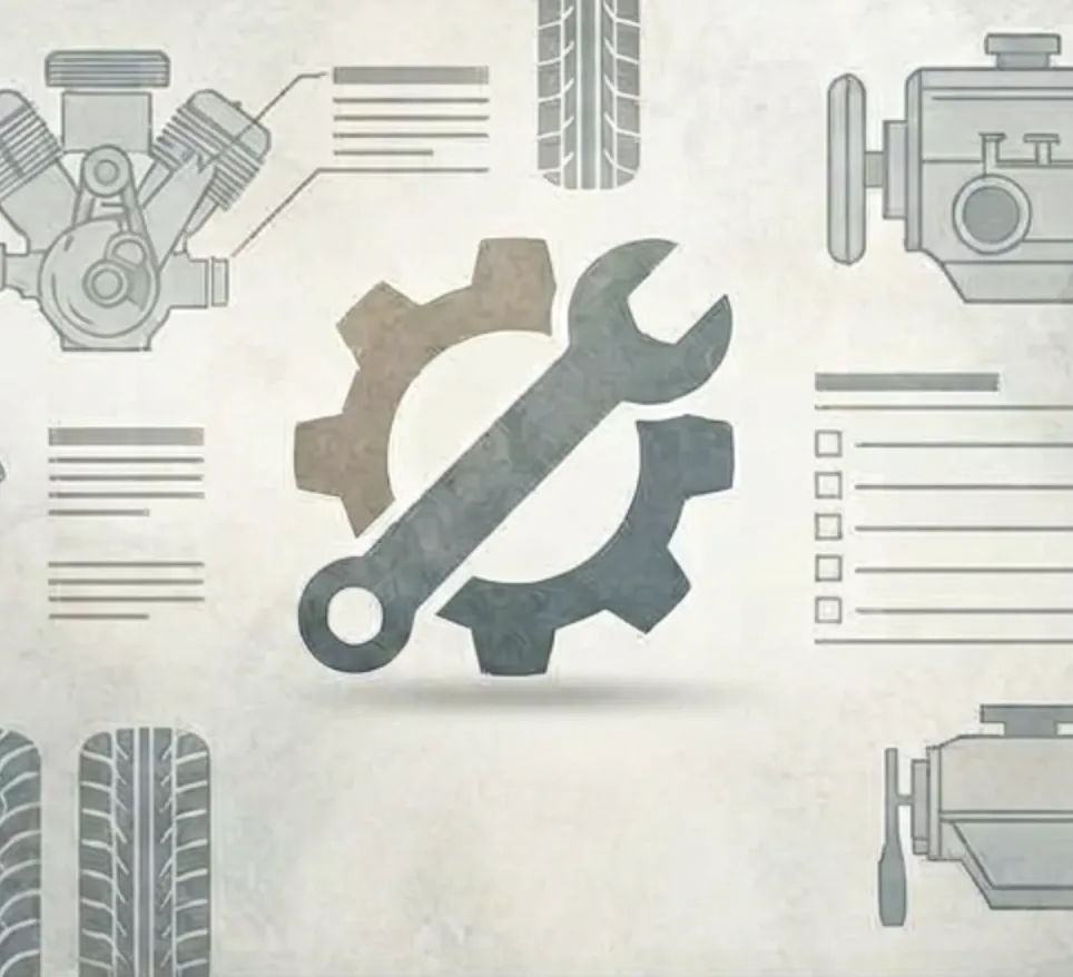 Maintain! app showing service reminders for a motorcycle